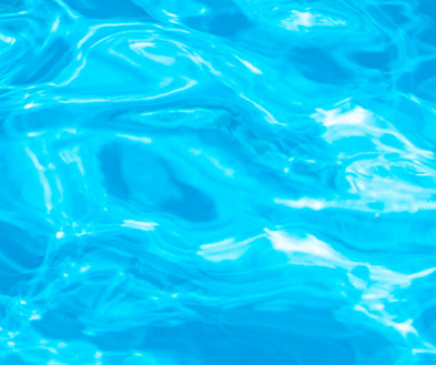 Reef Blue water surface pool color