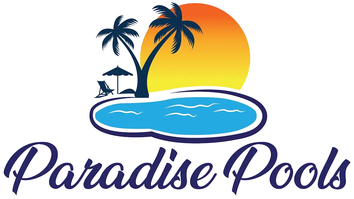 Logo of Paradise Pools: fiberglass pool experts in Lexington, TN